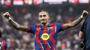 برشلونة يكشف تفاصيل إصابة رافينها واستبعاده من قائمة مباراة سوسيداد الحاسمة